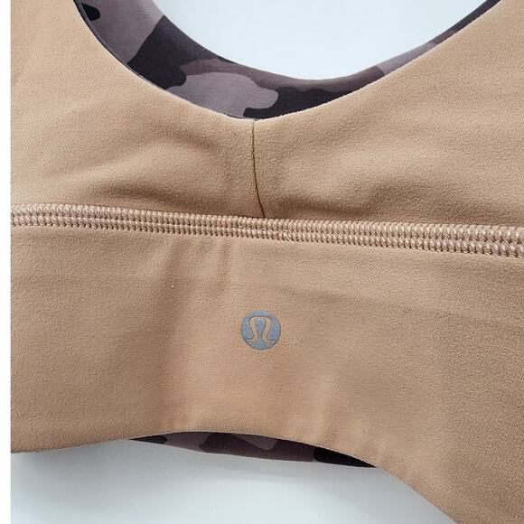 Lululemon Align Reversible Bra *Light Support Size 8 Camo Nude - Picture 8 of 8